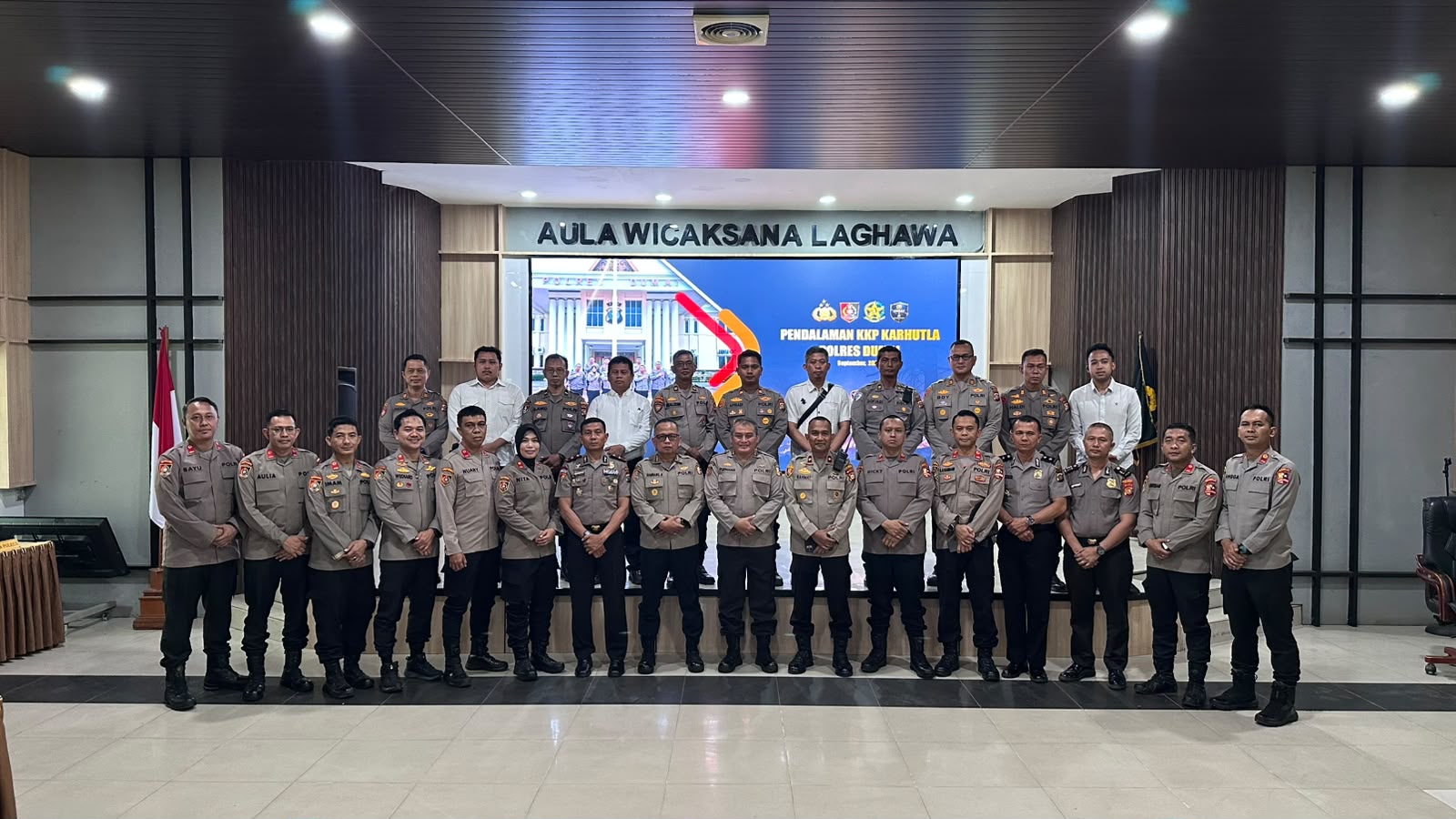 Siswa Sespimmen Polri Dikreg ke-67 Dalami Penanganan Karhutla di Polres Dumai
