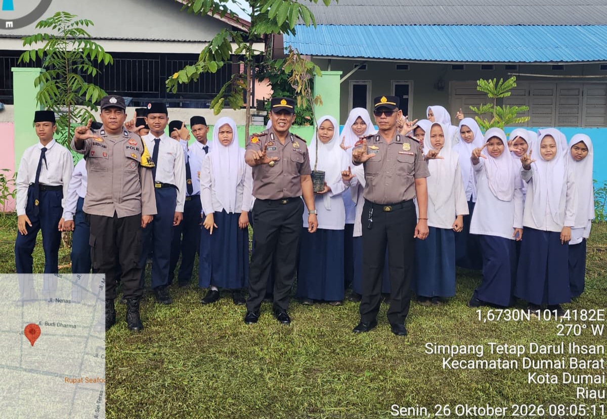 AKP Dedi Nofarizal Turun ke Sekolah, Beri Pesan Tegas kepada Pelajar
