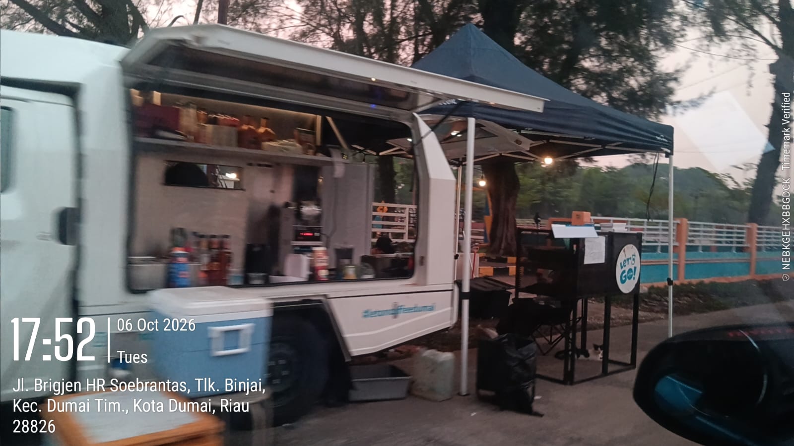 Siapa Beri Izin? Keberadaan Leton Coffee di Taman Lalu Lintas Dumai Dipertanyakan