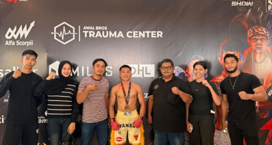 Tampil Perkasa SKA Sportshow 3 Kick Boxing Bengkalis Segel 3 Emas Tiket PON 2026
