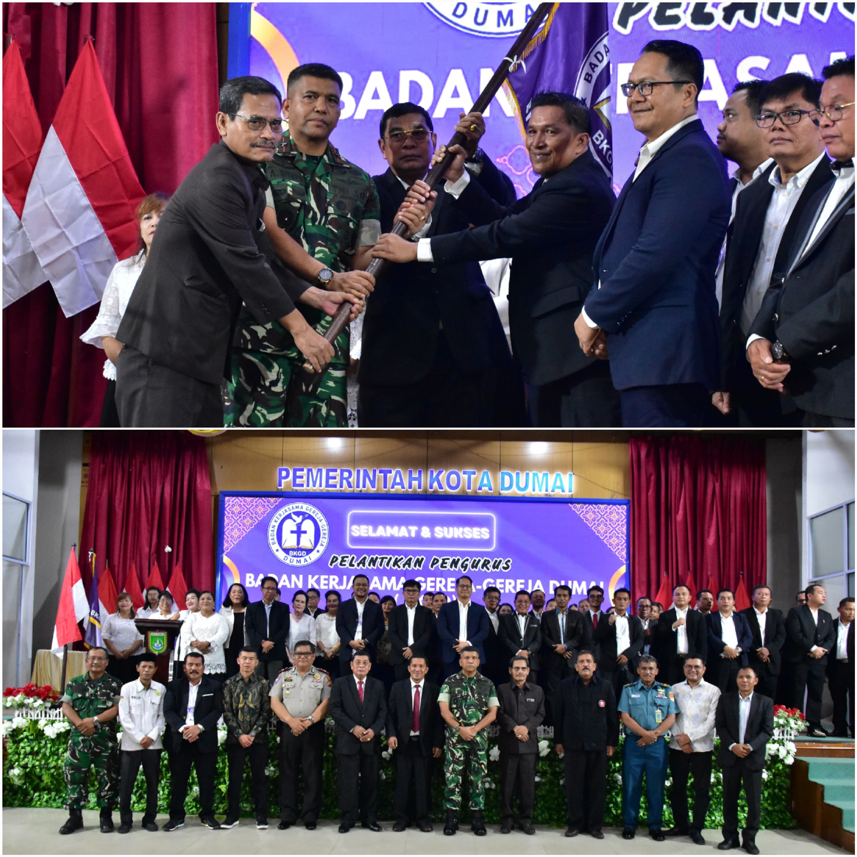 Pengurus BKGD Dumai 2026-2030 Resmi Dilantik, Dorong Kerukunan dan Pembangunan Graha Oikumene