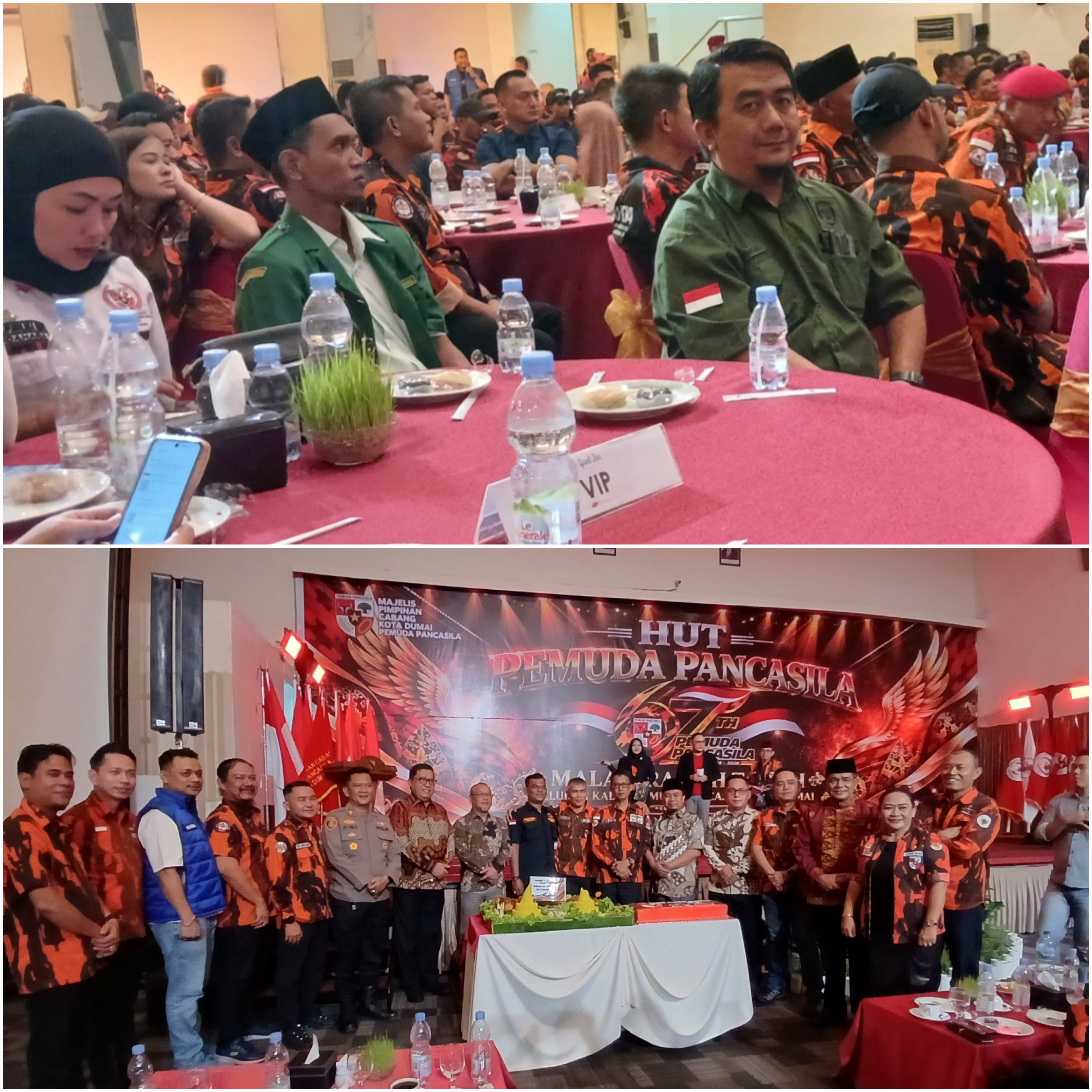 Dedi Husni dari Bea Cukai Dumai Hadir di Tengah Ratusan Kader PP pada HUT ke-67 Pemuda Pancasila