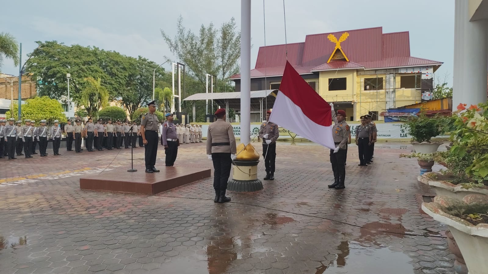 Polsek Dumai Timur Peringati Hari Sumpah Pemuda ke-98