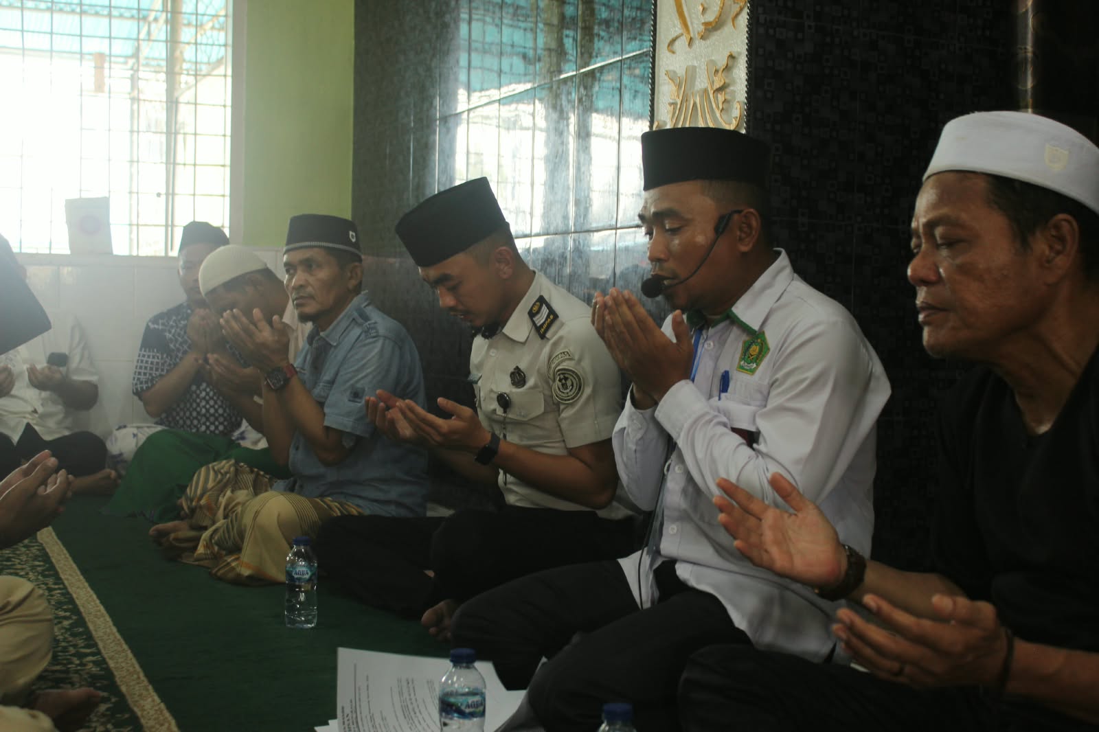 Tiga Warga Binaan Lapas Bengkalis Mengucap Dua Kalimat Syahadat di Hadapan Jemaah