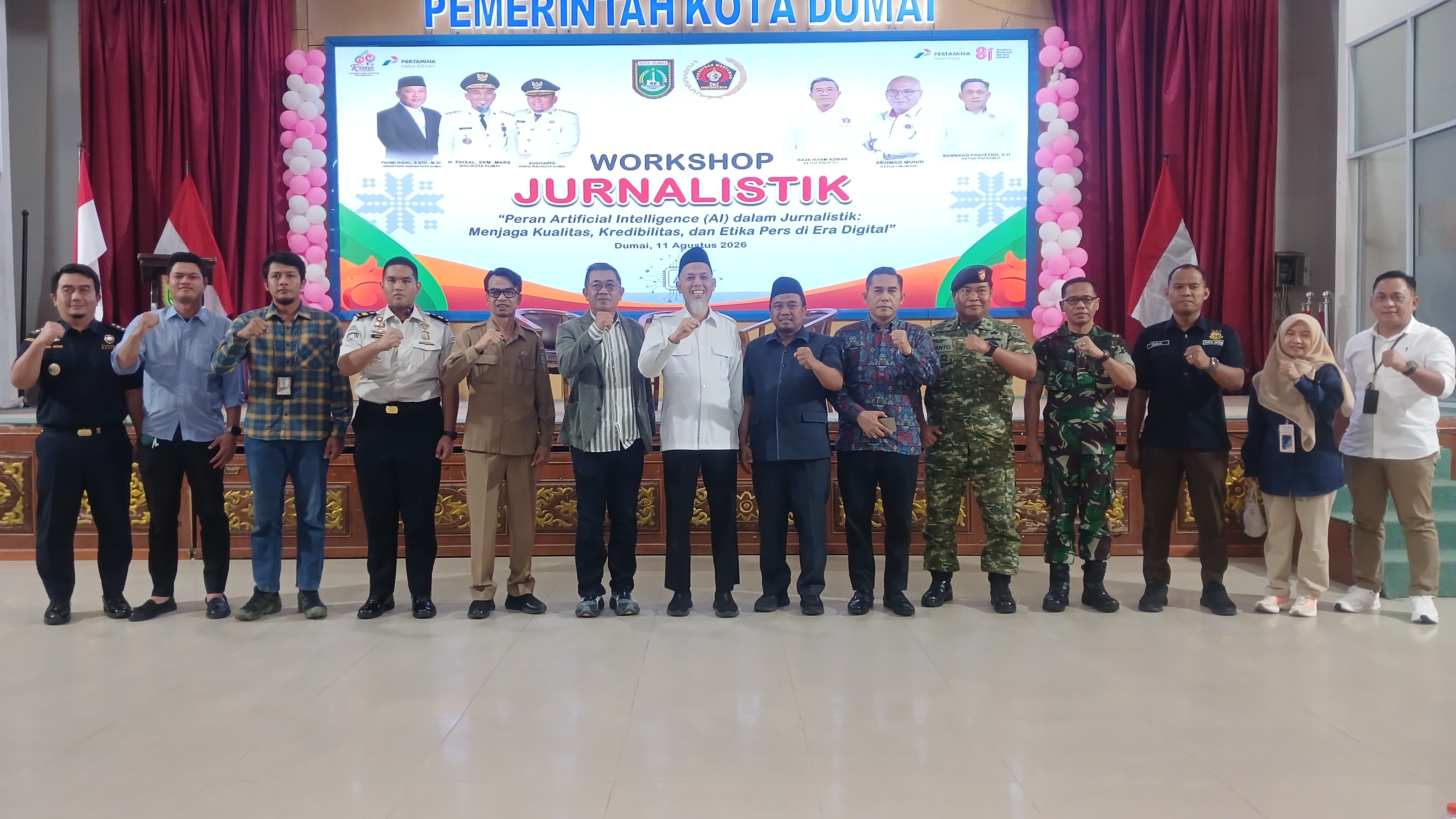 PWI Dumai Gelar Workshop Jurnalitik Al