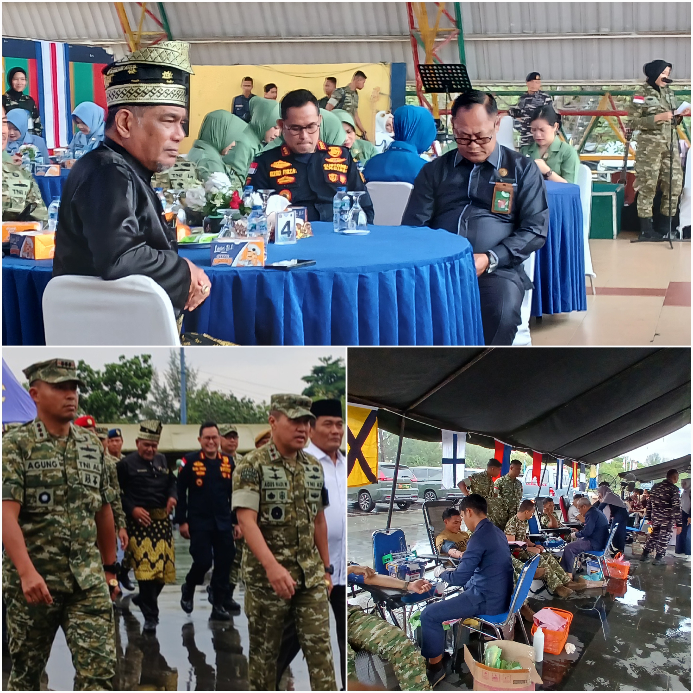 Datuk Zamhur Egap Hadiri Aksi Sosial HUT ke-81 TNI di Dumai