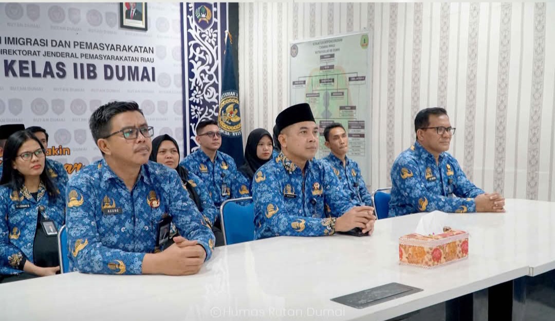 Rutan Dumai Gelar Upacara Hari Kesaktian Pancasila