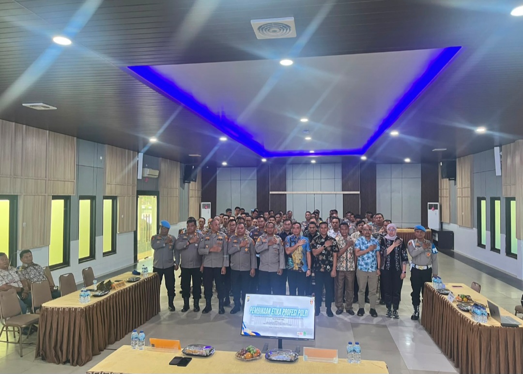 Polres Dumai Gelar Sosialisasi Pembinaan Etika