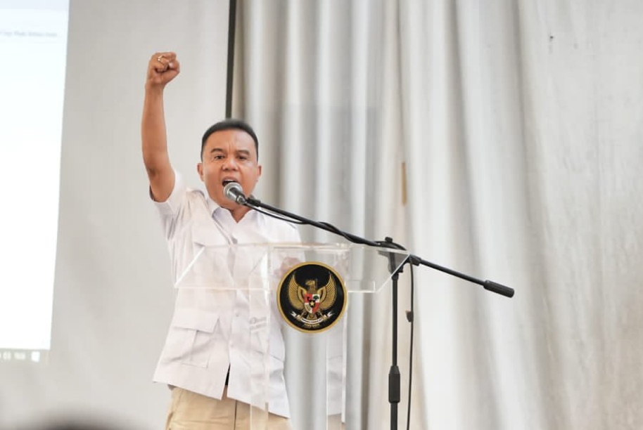 Sufmi Dasco Ahmad Bakar Semangat Ribuan Kader