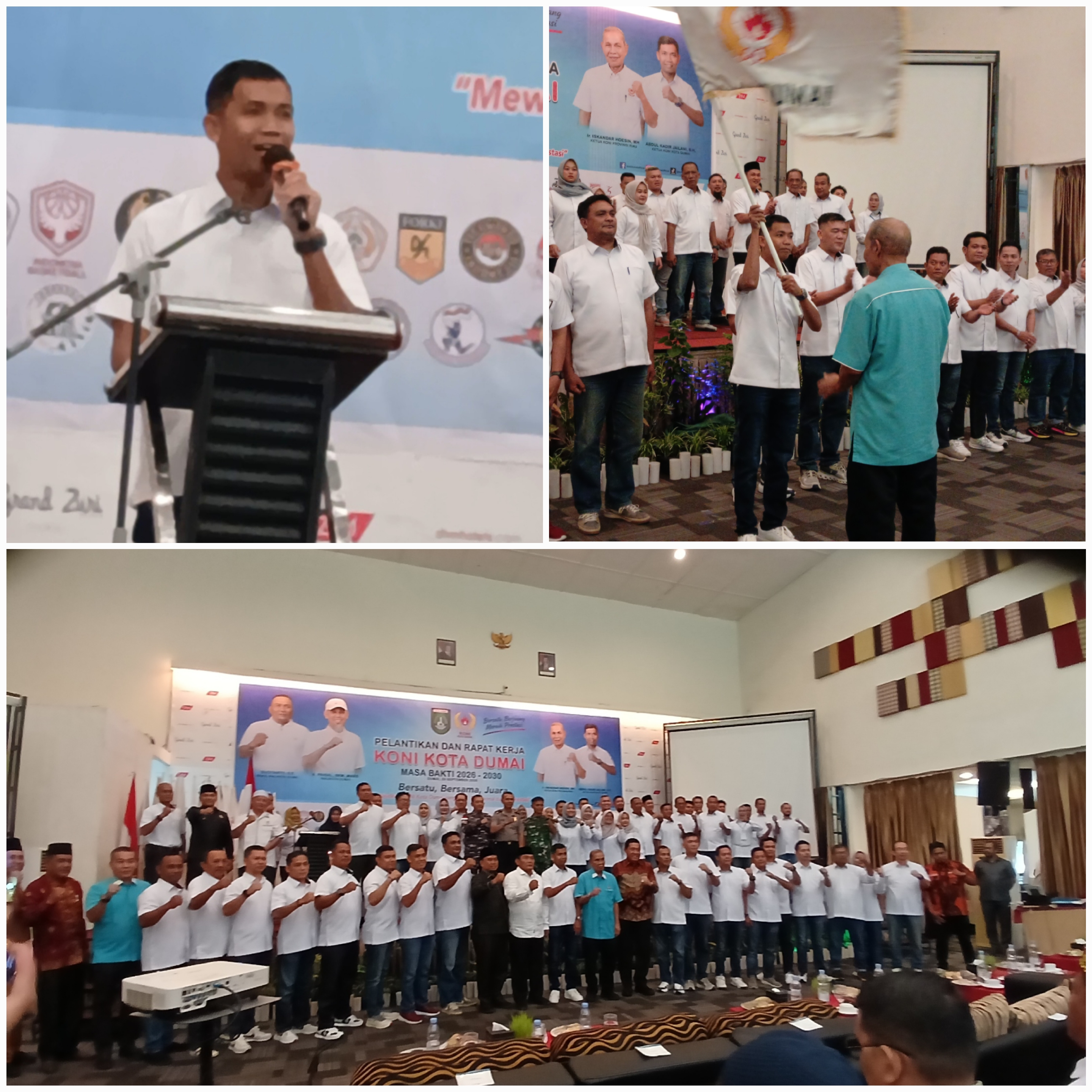 Abdul Kadir Jailani Dilantik Pimpin KONI Dumai 2026-2030, 42 Cabor Siap Bersinergi