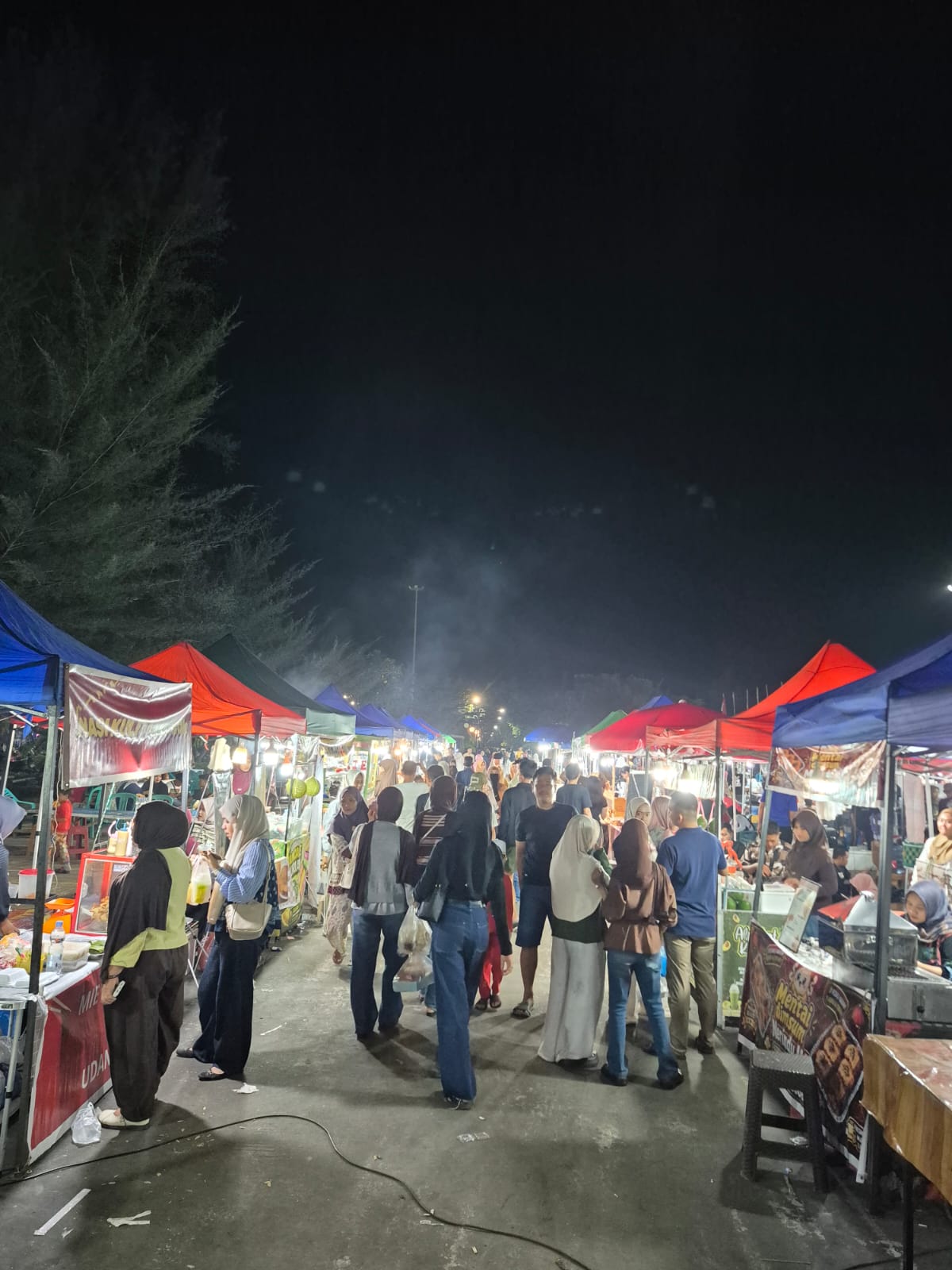 Dumai Festival Ceria, Relokasi Ratusan Pedagang Bikin Aktivitas Kuliner Lebih Tertata