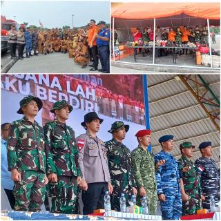 Pasis Seskoad Dikreg LXVIII Hadiri Apel Kesiapsiagaan Karhutla Dumai Pertegas Gerak Cepat