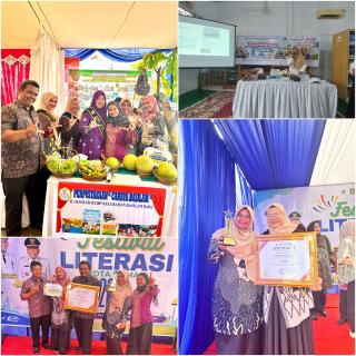 Lurah Arianto Nasution Bawa Basilam Baru Juara 1 Perpustakaan Dumai
