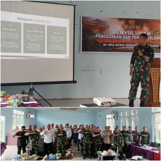 Pasis Seskoad Paparkan Titik Rawan Karhutla TNI Perkuat Kesiapsiagaan Dumai