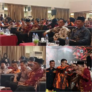 Datuk Zamhur Egab dan Datuk Riswanto Hadiri HUT ke-67 PP Dumai