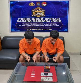Satresnarkoba Polres Dumai Ungkap Dugaan Peredaran Narkotika Jenis Sabu, Amankan Dua Remaja