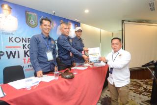 Konferkot X PWI Dumai, Bambang Prayetno Kembali Terpilih Secara Aklamasi
