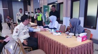Polres Dumai Gelar Bakti Sosial Donor Darah dalam Rangka Hari Jadi ke-75 Humas Polri Tahun 2026