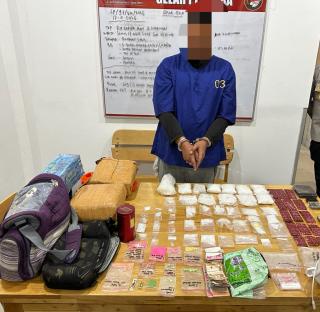 Polres Dumai Ungkap Peredaran Narkotika Skala Besar, Sita 2 Kg Sabu, Pil Ekstasi, Happy Five dan 4 Kg Ganja