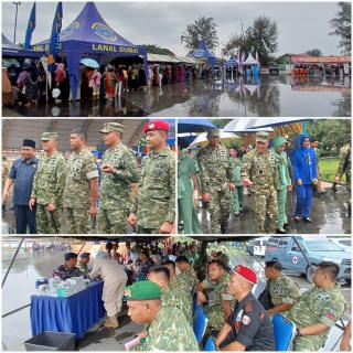 Sambut HUT ke-81 TNI, Lanal Dumai Gelar Aksi Sosial  Taman Bukit Gelanggang