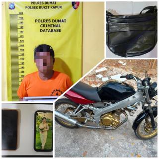 Polsek Bukit Kapur Ungkap Kasus Pencurian dengan Pemberatan
