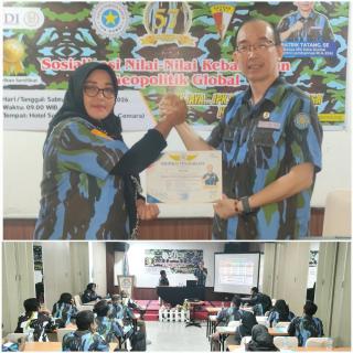 Anggota Ucapkan Terima Kasih Ketua  DPD II IPK Dumai  Patrik  Tatang Beri Pembekalan  
