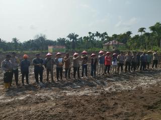 Polsek Dumai Barat Tanam 1 Hektar Jagung Pipil