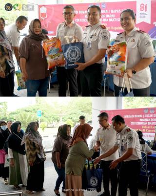 Rutan Dumai Gelar Aksi Sosial HUT RI