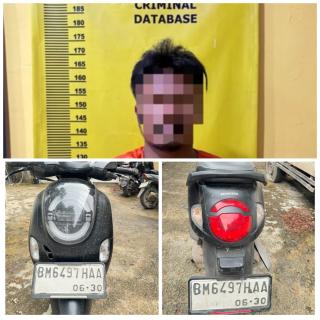 Polsek Bukit Kapur Ungkap Kasus Penggelapan Sepeda Motor