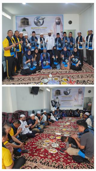 PT Uwais Al-Qarni Dumai Berangkatkan Jemaah Umrah Perdana
