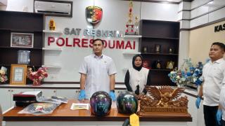 Tim URC Raga Polres Dumai Amankan Dua Pelaku Penganiayaan di Bakso Siswati