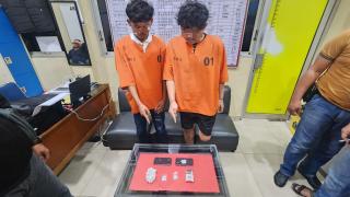 Polres Dumai Ungkap Kasus Sabu Seberat 10,67 Gram di Bukit Kapur, Dua Pria Diamankan