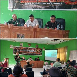 Pasis Dikreg LXVIII Seskoad Turun ke Sungai Sembilan TNI Tegas Jangan Bakar Hutan