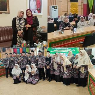 Tantri Subekti Curi Perhatian di Pelantikan PW KBPII Riau