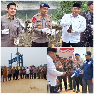 AKP Aprinaldi Hadiri Peresmian EWS Smart River Node