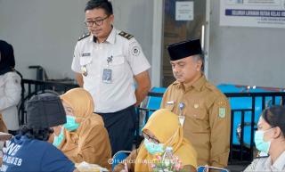 Kadinkes Dumai Pantau CKG dan Tracing TB bagi Warga Binaan Rutan Dumai